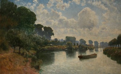 Ferry de Kepax, Worcester, c.1900 de Walter Alfred Firkins